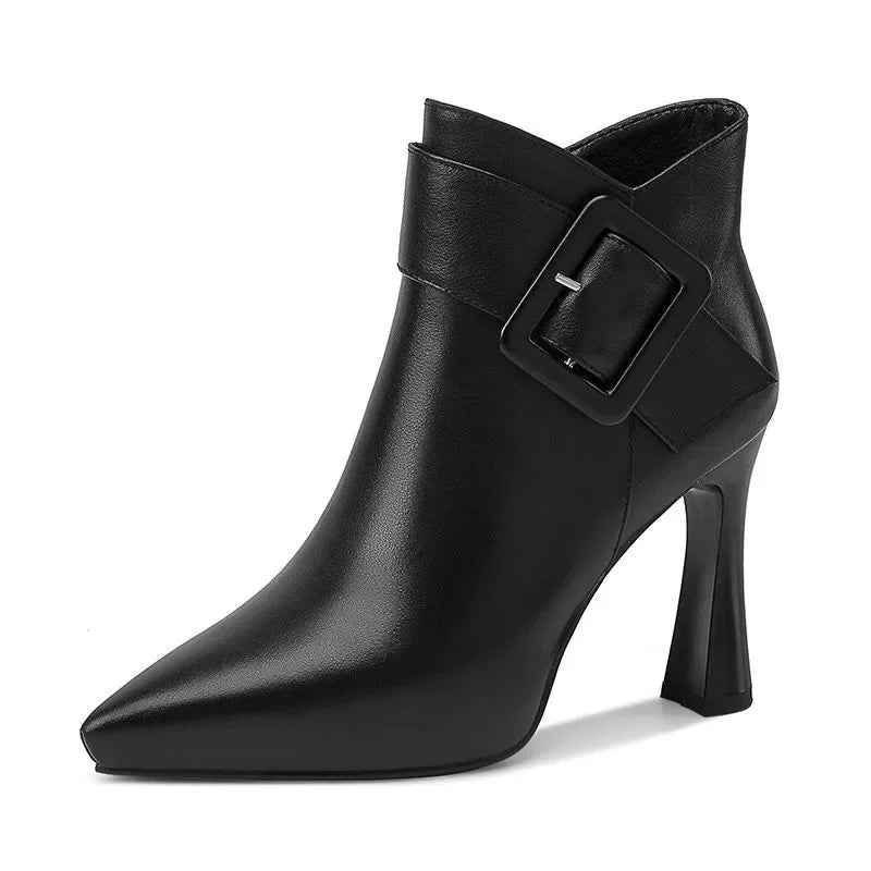Ankelboots med spänne