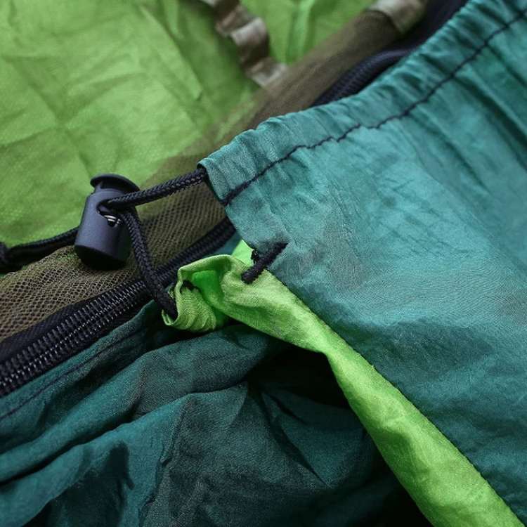 Bärbar hängmatta för camping med myggnät