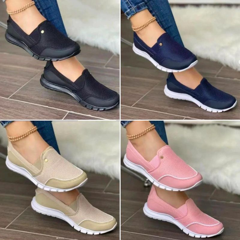 Bekväma slip-on-skor för damer