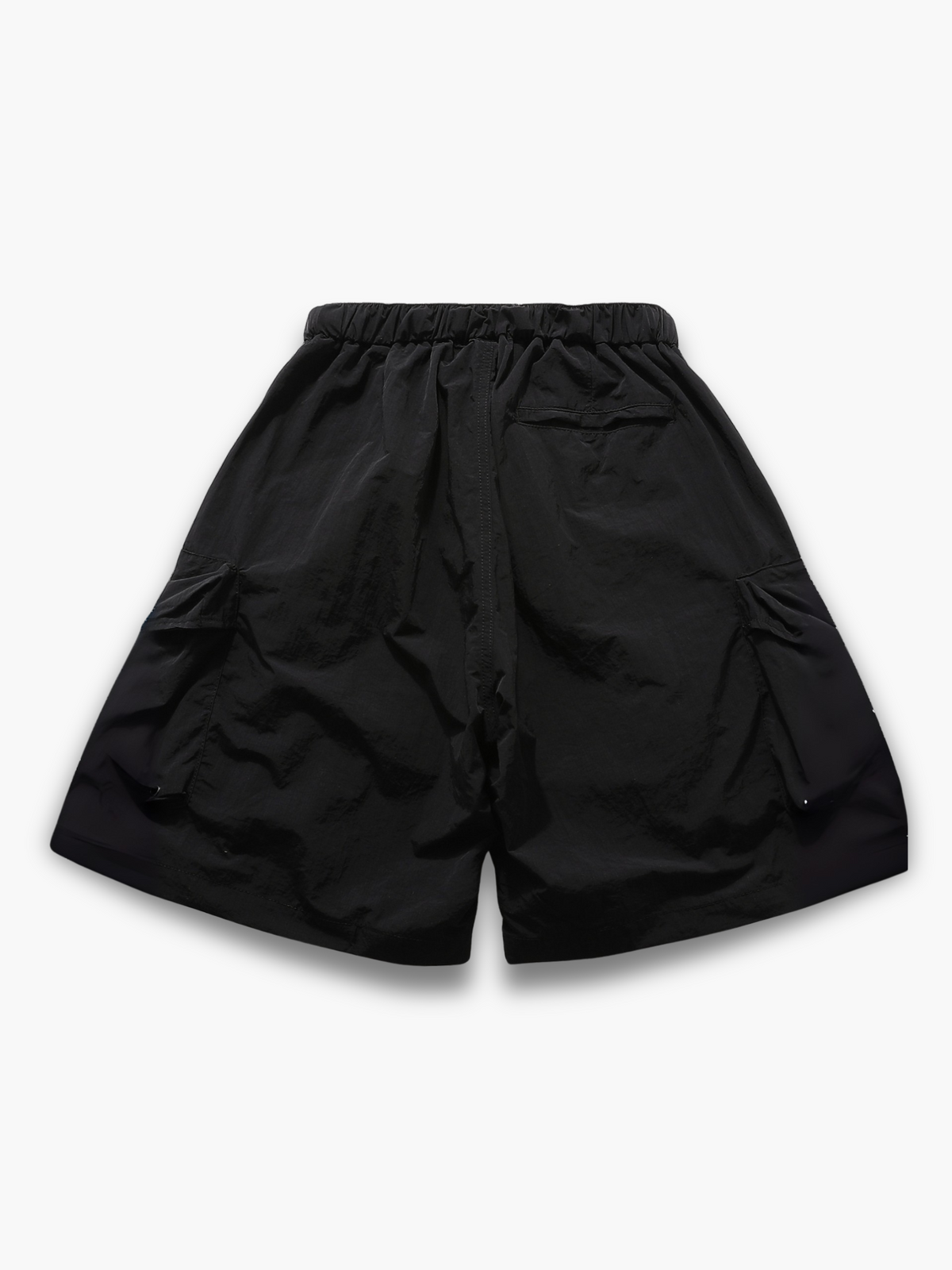 Cargoshorts för herrar med elastisk midja och integrerat bälte