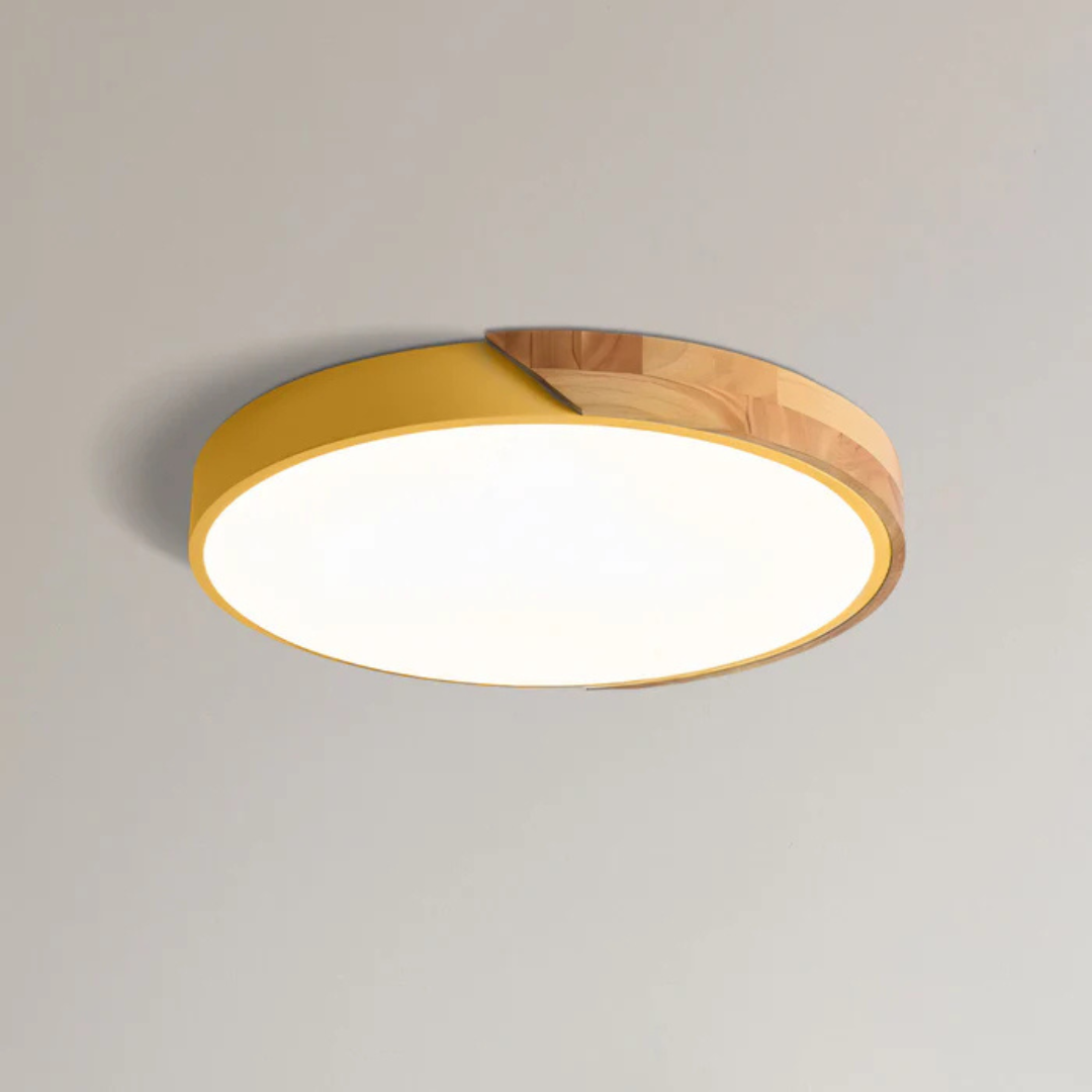 Elegant LED-taklampa i skandinavisk stil