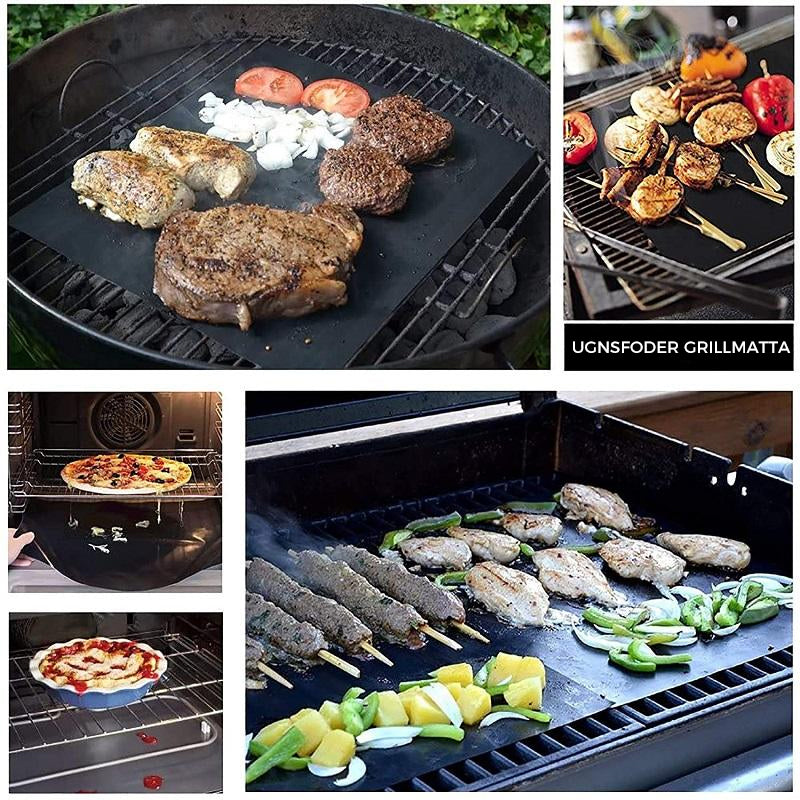 Non-stick grillmatta för säker och effektiv grillning