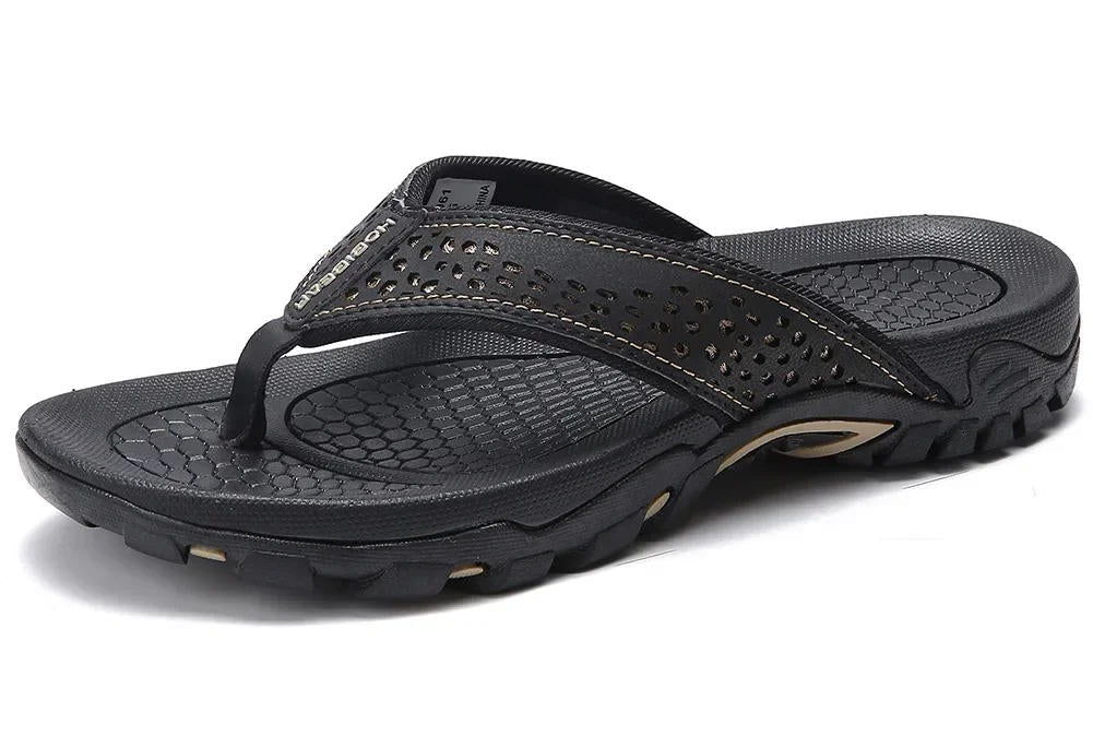 Sportiga flip-flops för herr med fotvalvsstöd