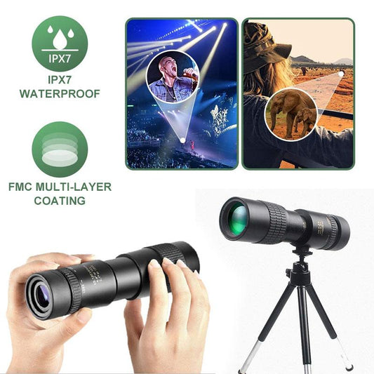 4K super-telezoom monokulärt teleskop