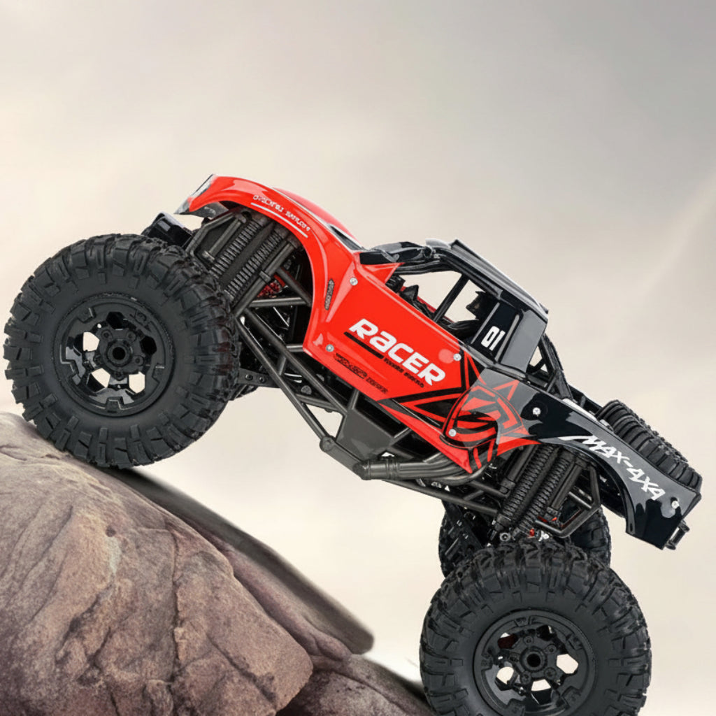Amfibisk RC-monstertruck 4x4 med 2,4 GHz fjärrkontroll för all terräng