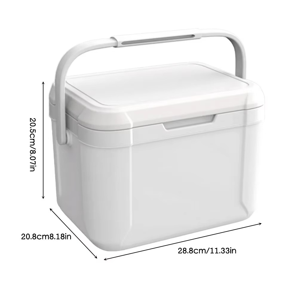 Bärbar minikylväska för bil och camping – kompakt design