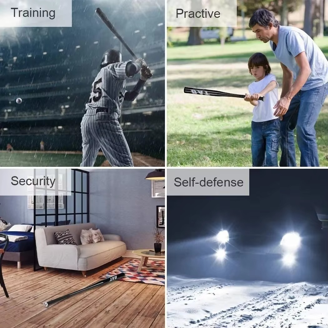 Baseballträ i aluminiumlegering för träning och försvar – 20 tum