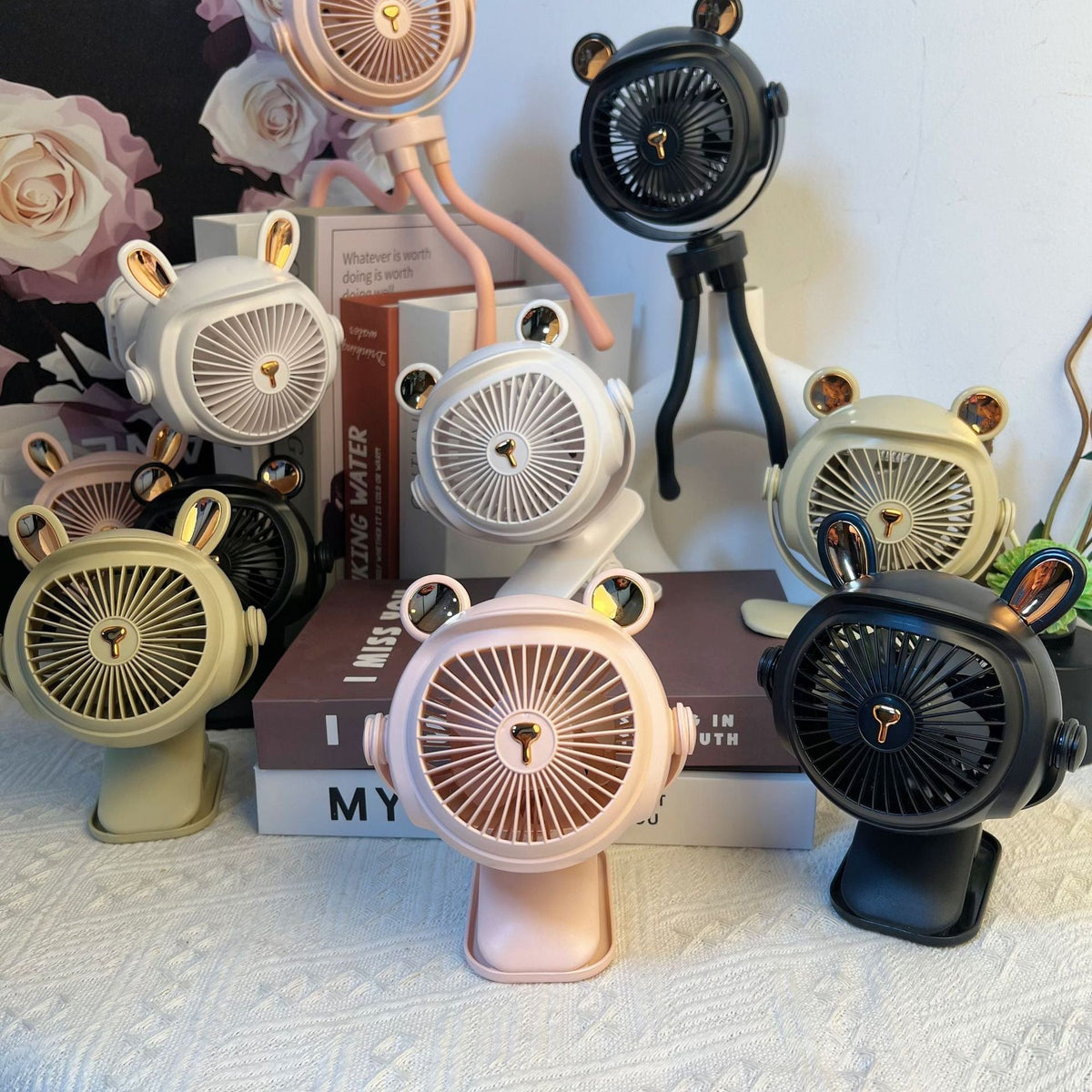 Bordsfläkt i kompakt och tystgående design