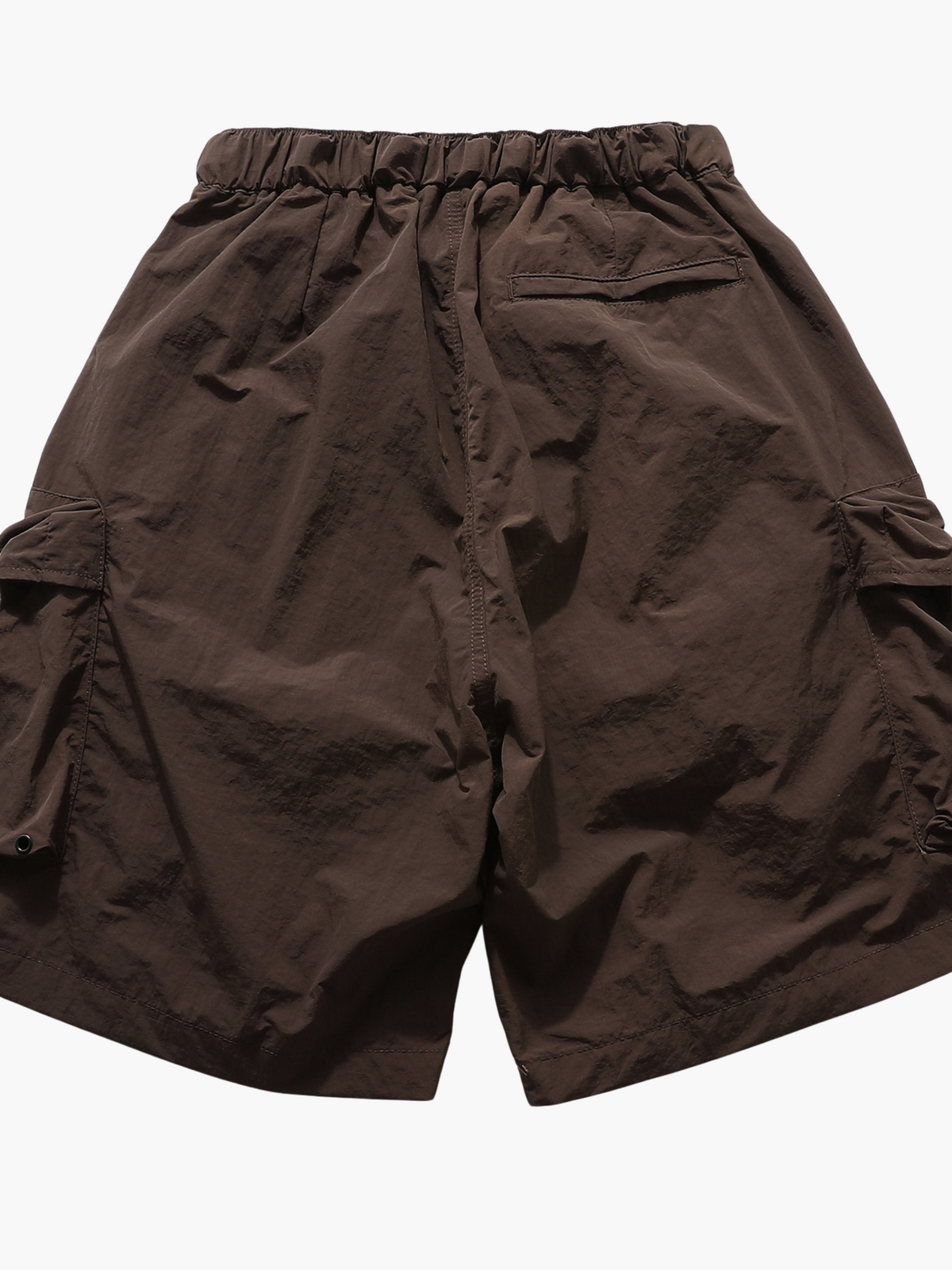 Cargoshorts för herrar med elastisk midja och integrerat bälte