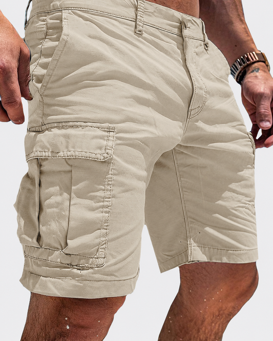 Cargoshorts i ledig passform för herrar