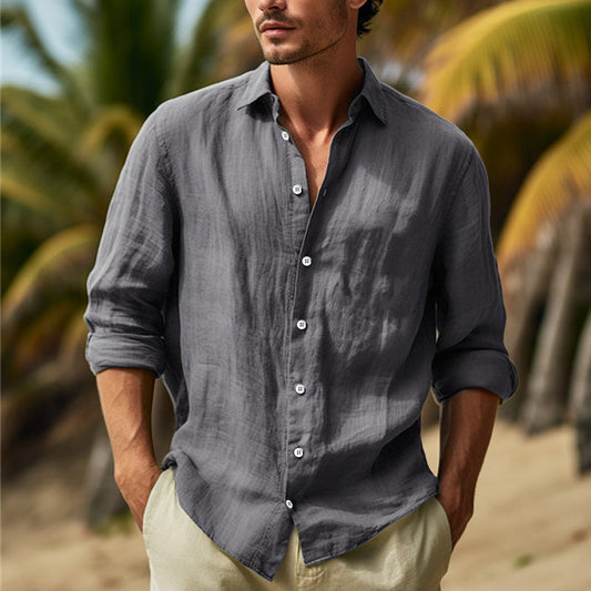 Casual button-down herrskjorta
