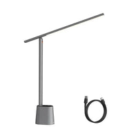 Dimbar uppladdningsbar LED-skrivbordslampa med 180° rotation