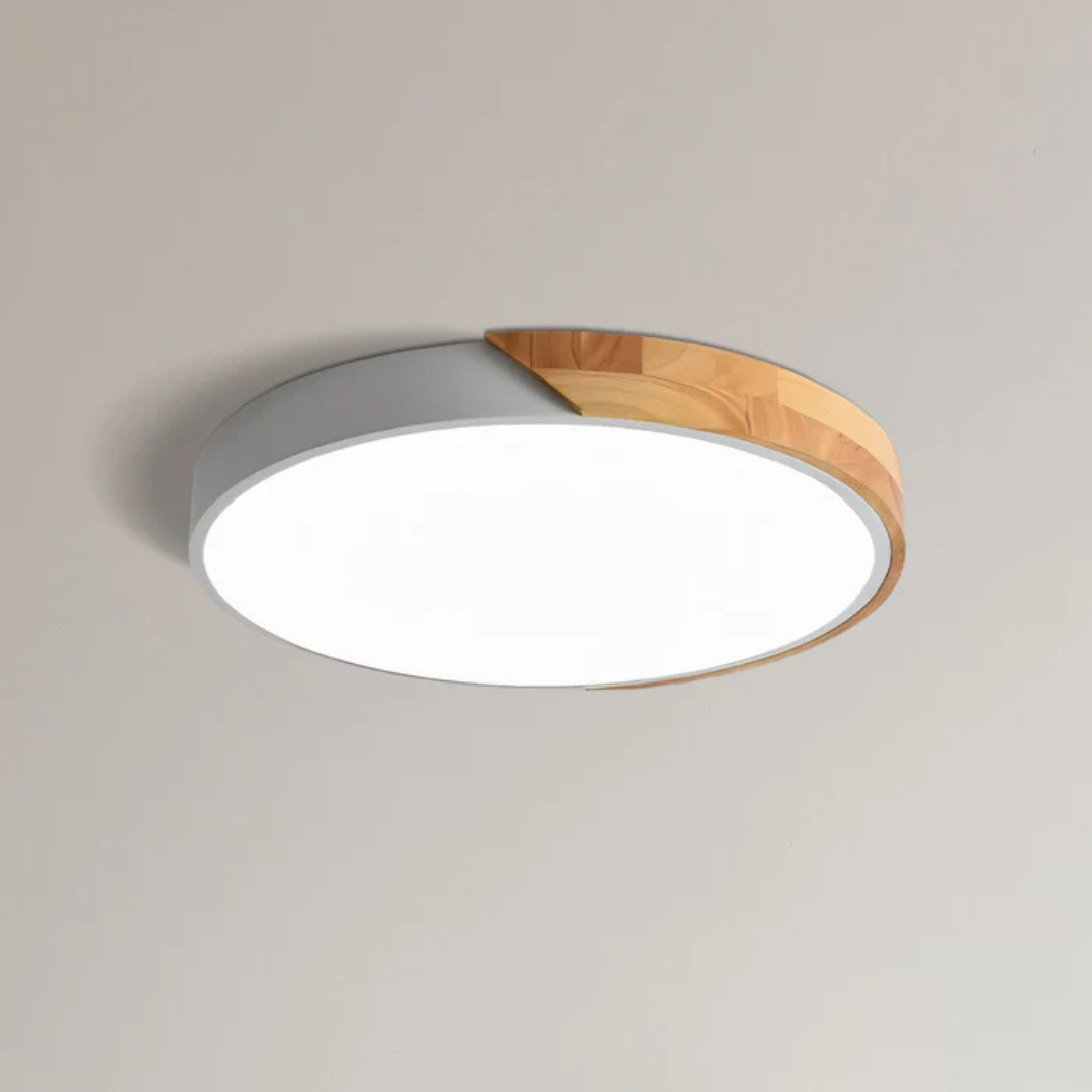 Elegant LED-taklampa i skandinavisk stil