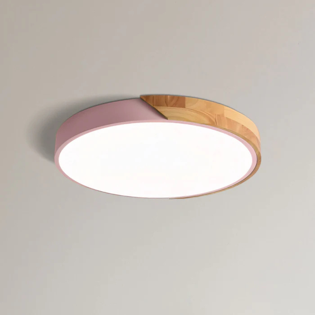 Elegant LED-taklampa i skandinavisk stil