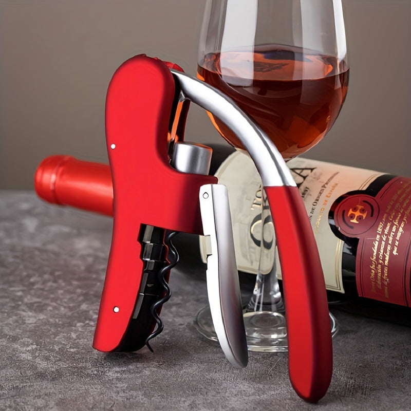 Ergonomisk korkskruv för vin – Enkel och säker öppning