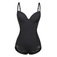 Formande bodysuit med spetskant för dam