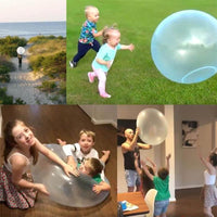 Hållbar uppblåsbar bubbelboll