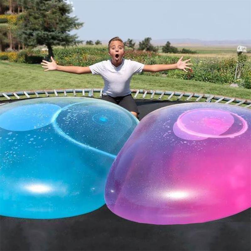 Hållbar uppblåsbar bubbelboll