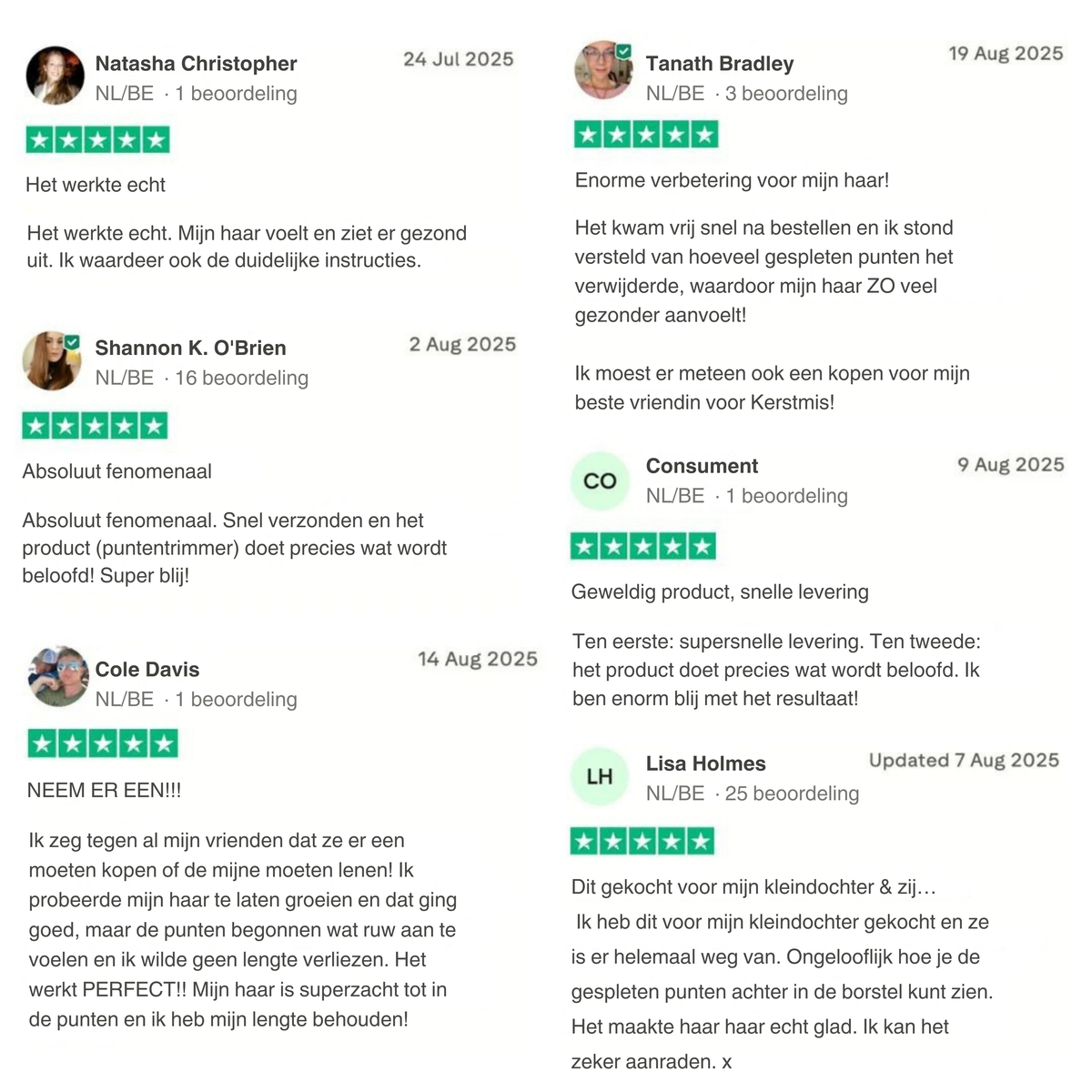 Hårtrimmer för kluvna toppar