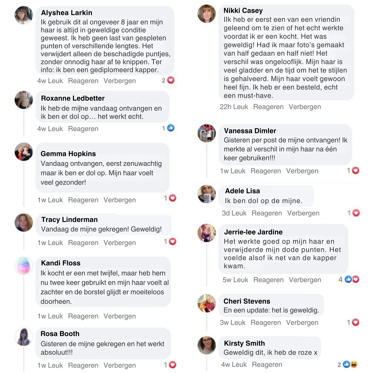 Hårtrimmer för kluvna toppar