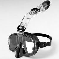 Hopfällbar snorkelmask med 180° synfält för vattensport