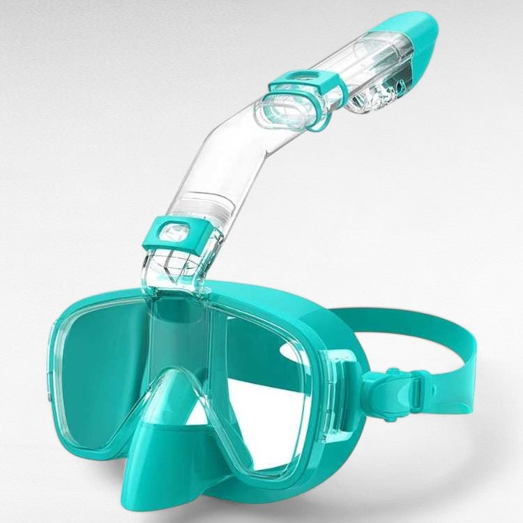 Hopfällbar snorkelmask med 180° synfält för vattensport