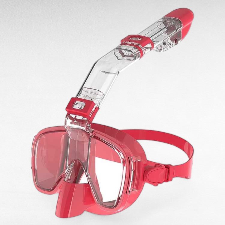 Hopfällbar snorkelmask med 180° synfält för vattensport