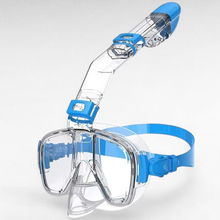 Hopfällbar snorkelmask med 180° synfält för vattensport
