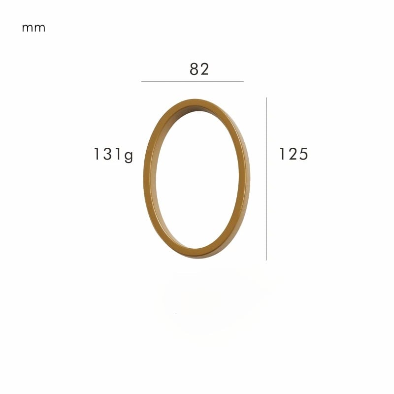 Husnummer i satinerad mässing - klassisk stil, modern känsla