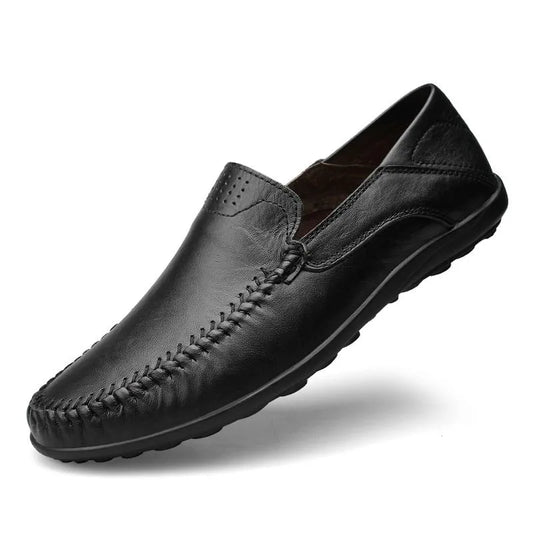 Italienska loafers i 100 % äkta läder