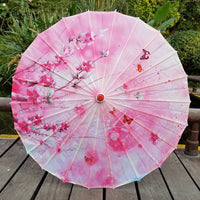 Japanskt parasoll med UV-skydd