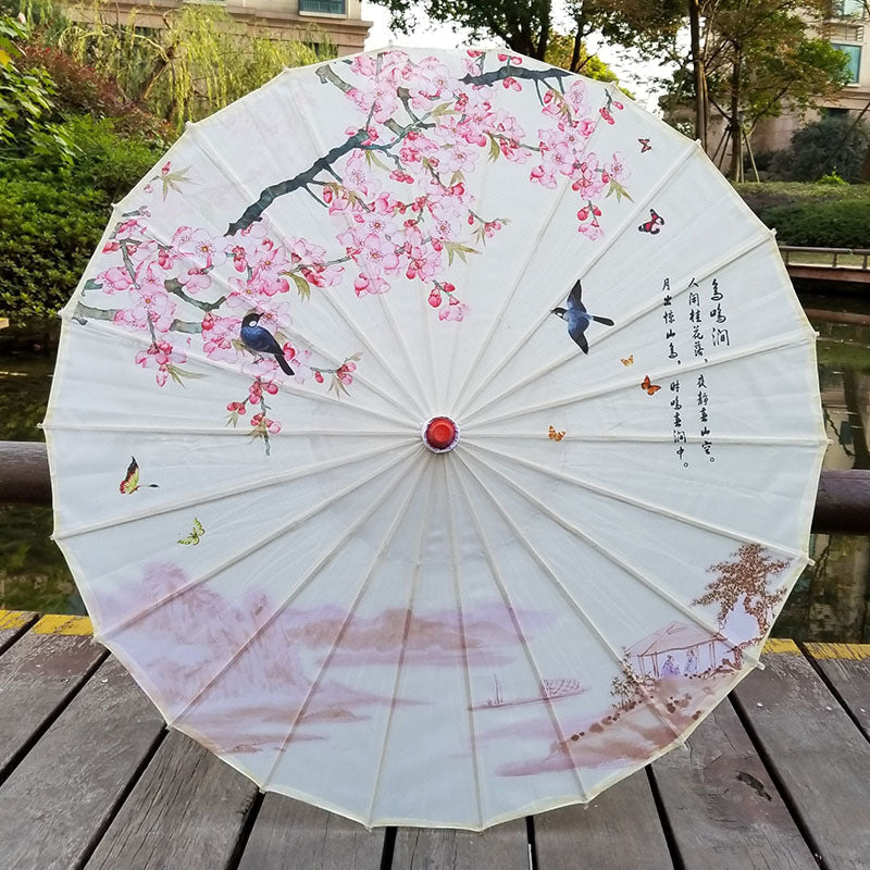 Japanskt parasoll med UV-skydd