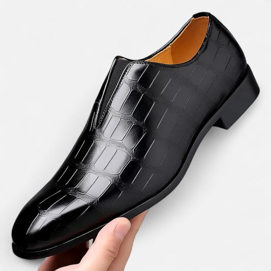 Klassiska läderloafers för herrar – Tidlös elegans och sofistikerad komfort