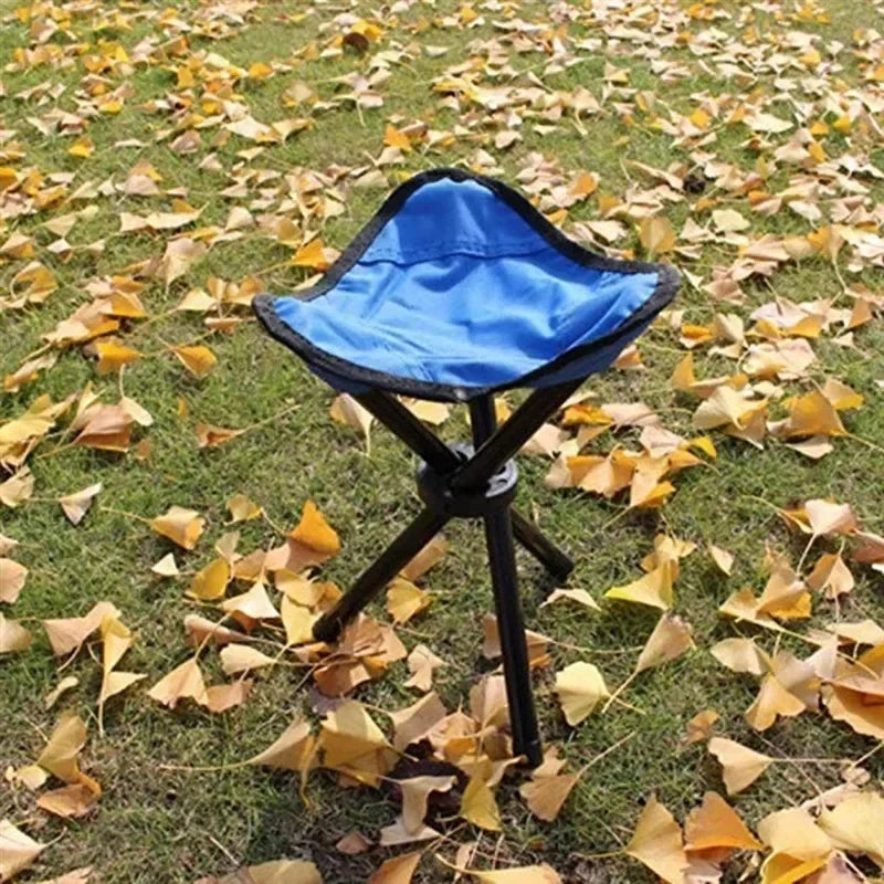 Kompakt hopfällbar resepall – lätt utomhusstol för camping, vandring och äventyr