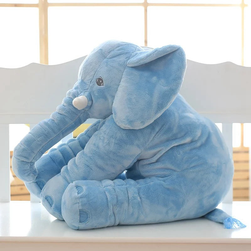 Kramkudde i Form av en Elefant för Bebis – Mjuk, i Plysch och Bekväm