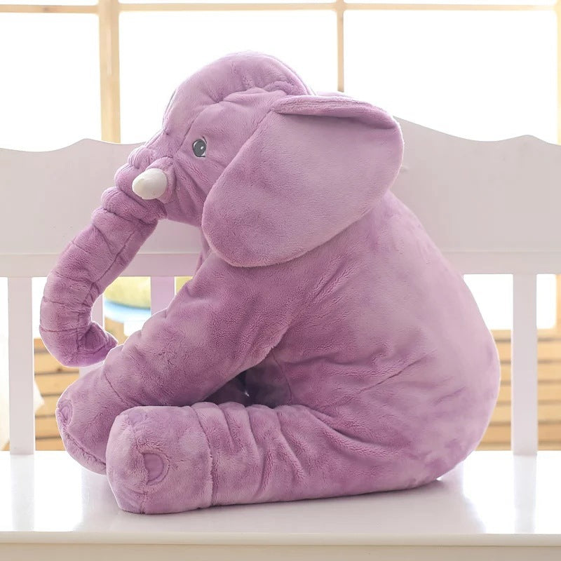 Kramkudde i Form av en Elefant för Bebis – Mjuk, i Plysch och Bekväm