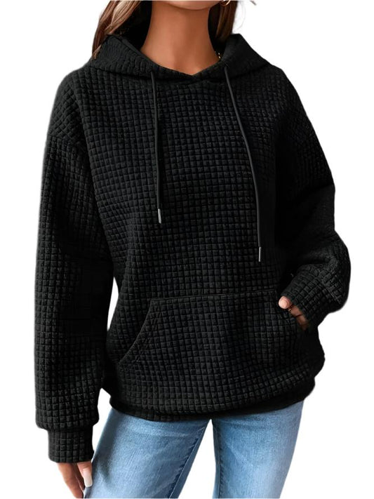 Långärmad hoodie för dam