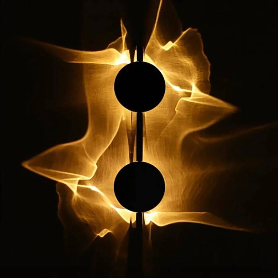Minimalistisk LED-vägglampa