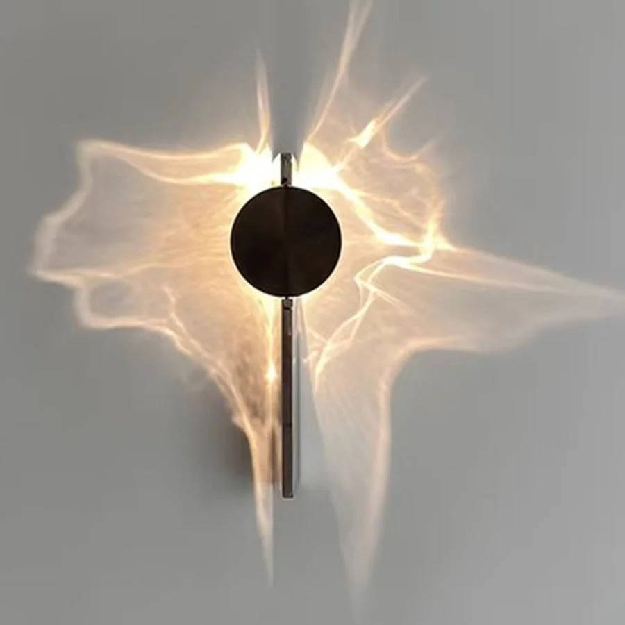 Minimalistisk LED-vägglampa
