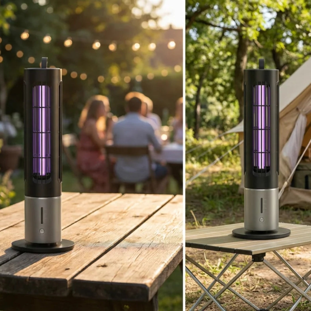 Mygglampa – elektrisk och USB-uppladdningsbar