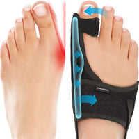 Nattskena för Hallux Valgus - Ergonomisk och Justerbar Komfort