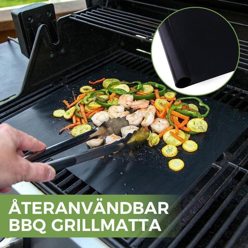 Non-stick grillmatta för säker och effektiv grillning