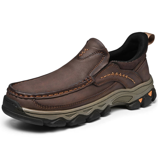 Ortopediska slip on-promenadskor för herrar