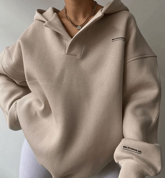 Oversized hoodie för damer