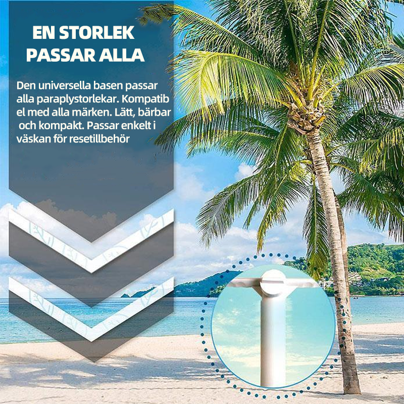 Parasollankare för strandparasoll - Vindtåligt och hållbart