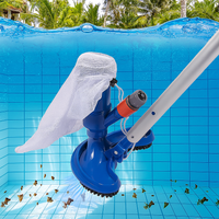 Pooldammsugare med skräppåse
