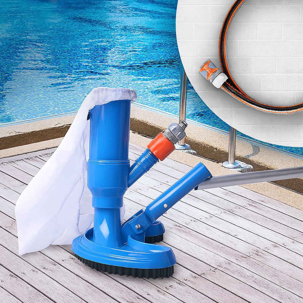 Pooldammsugare med skräppåse
