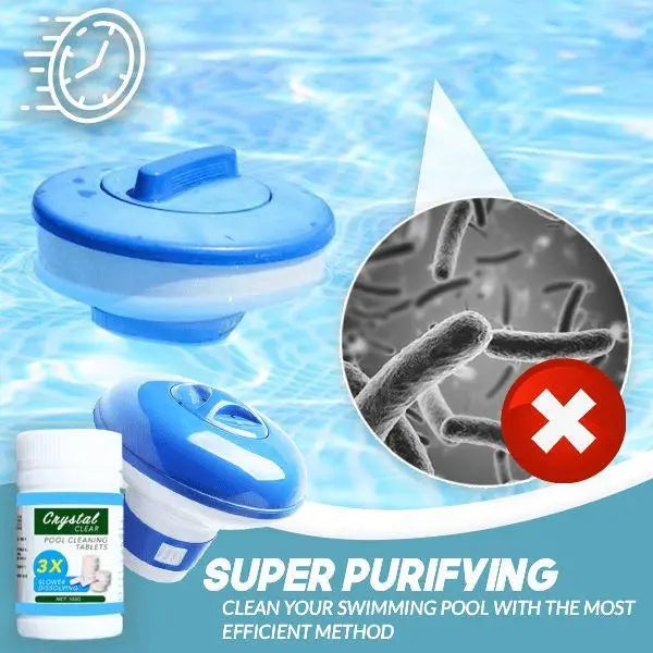 Pooltabletter för kristallklart vatten och bekymmersfri avkoppling