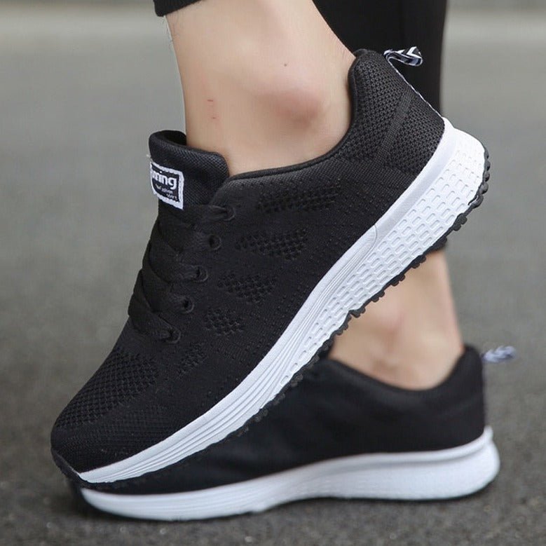 Promenadsneakers för dam med fotvalvsstöd