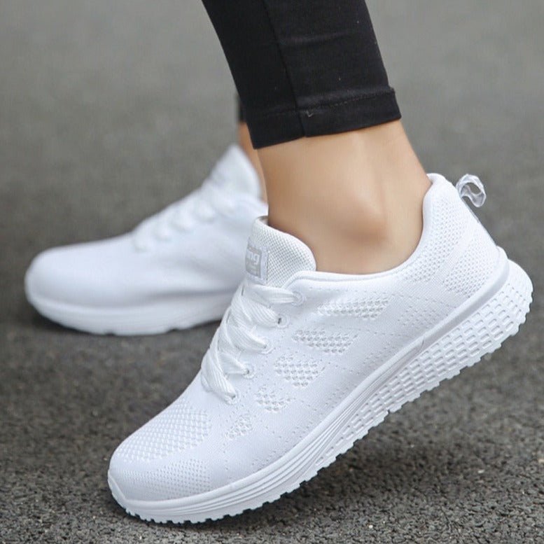 Promenadsneakers för dam med fotvalvsstöd